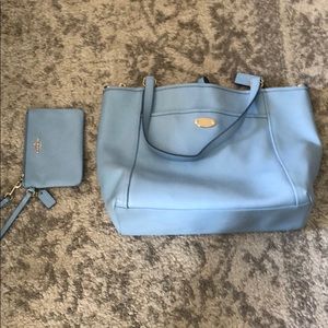 Baby Blue Coach Bag